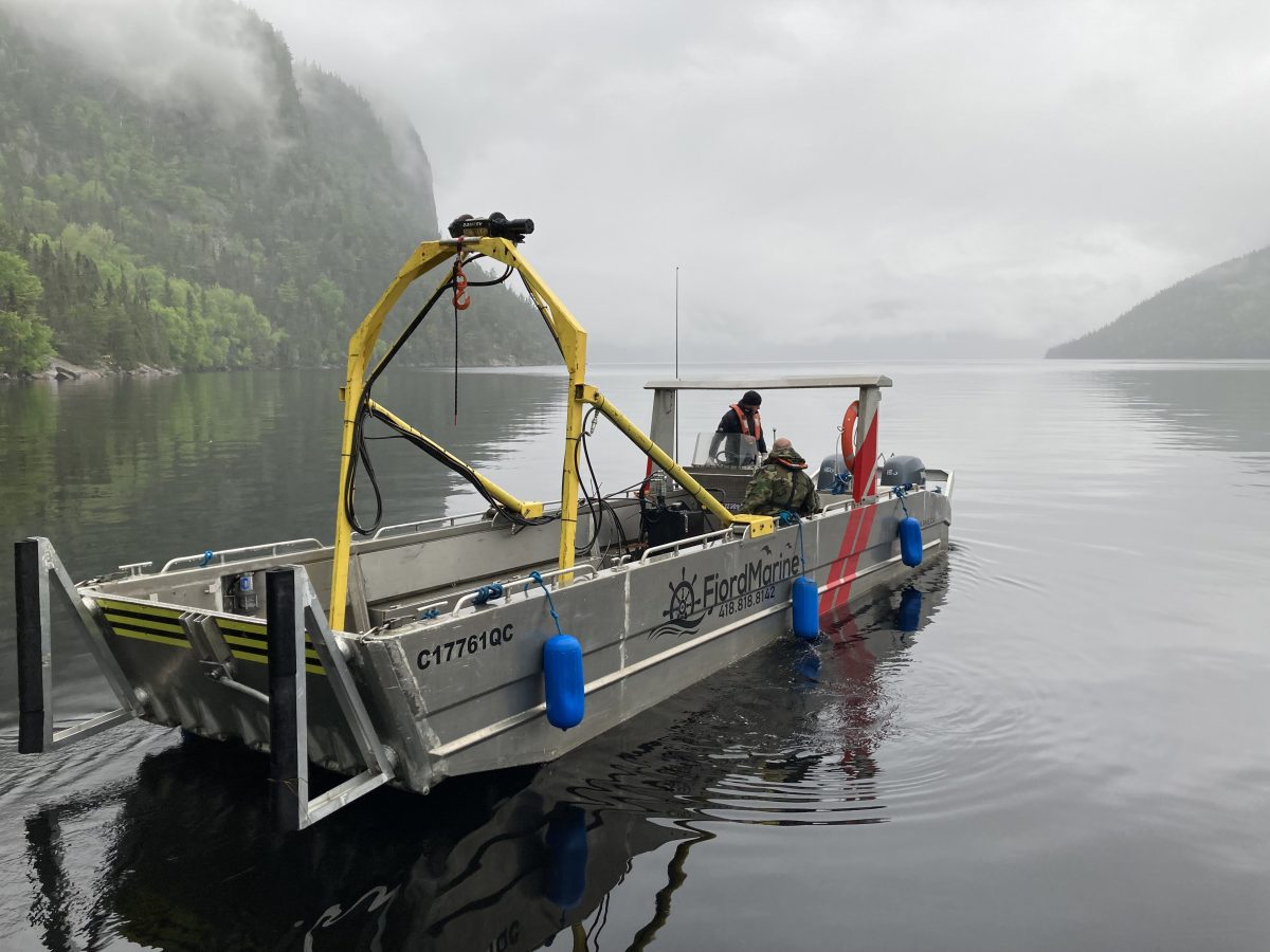 Bateau équipement location pour Fjord Marine